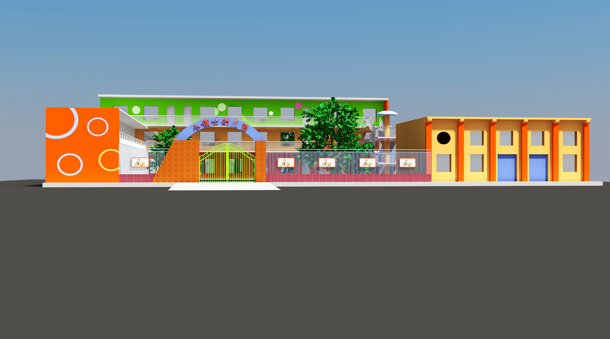 2017幼兒園建筑設計圖大全 – 設計本裝修效果圖