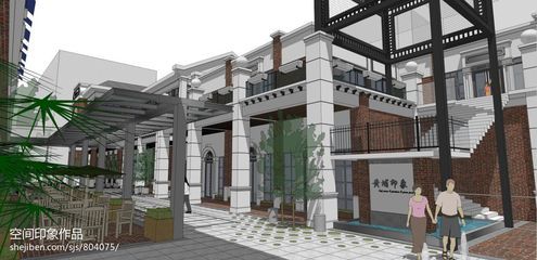 【空間印象-三舊改造設計】廣州黃埔區三舊改造建筑規劃設計_812445 – 設計本裝修效果圖