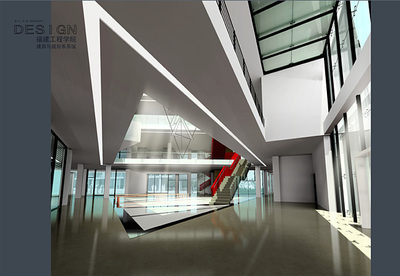 福建裝修圖片|福州裝修圖片|福建裝飾|福州裝飾:福建工程學院新校區建筑系館室內 (國廣一葉·室內設計作品|福州家裝作品|裝飾裝修作品|陳設藝術作品)